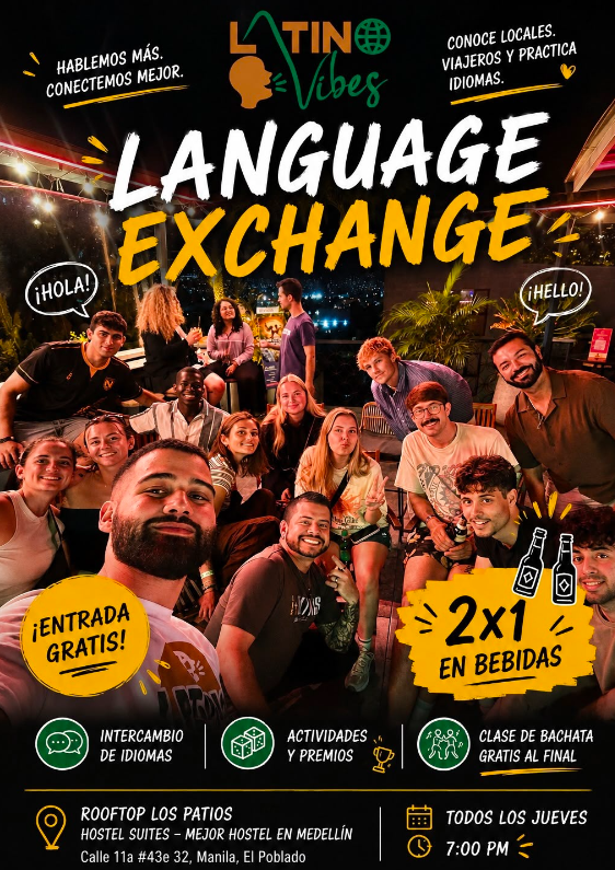 LatinoVibes Language Exchange