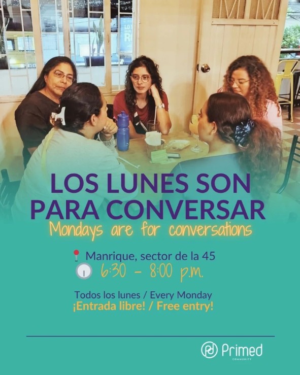 Primed Conversation Club - English Practice