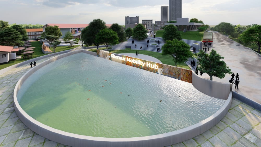 Shornur Mobility Hub - Urban Design