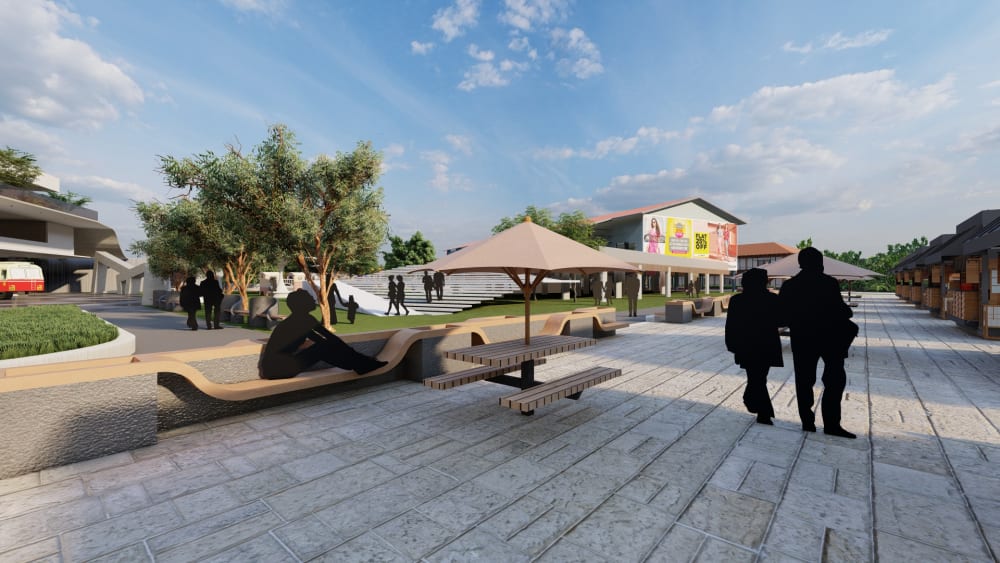 Shornur Mobility Hub - Urban Design