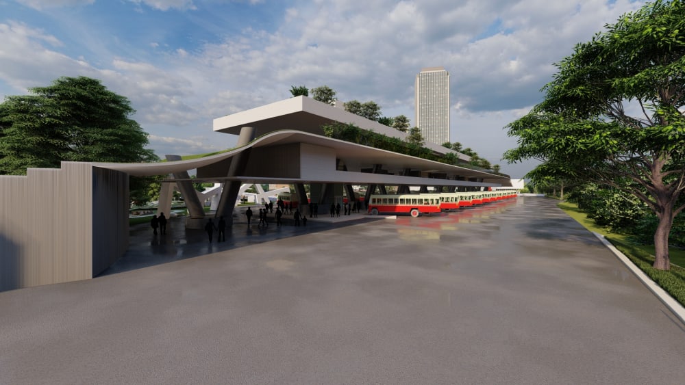 Shornur Mobility Hub - Urban Design