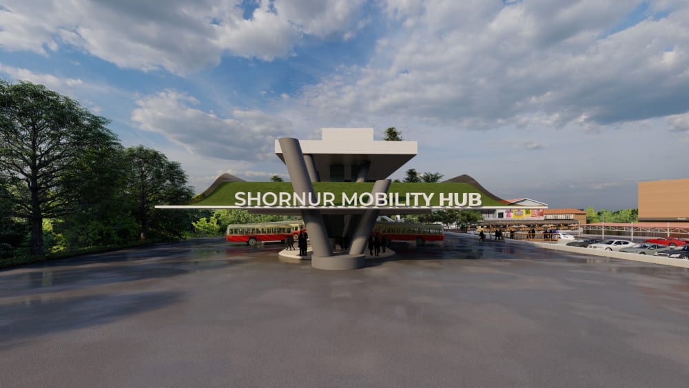 Shornur Mobility Hub - Urban Design