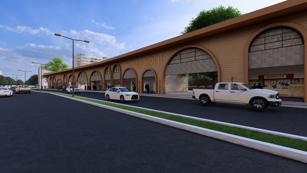 Mankavu Market - Urban Design