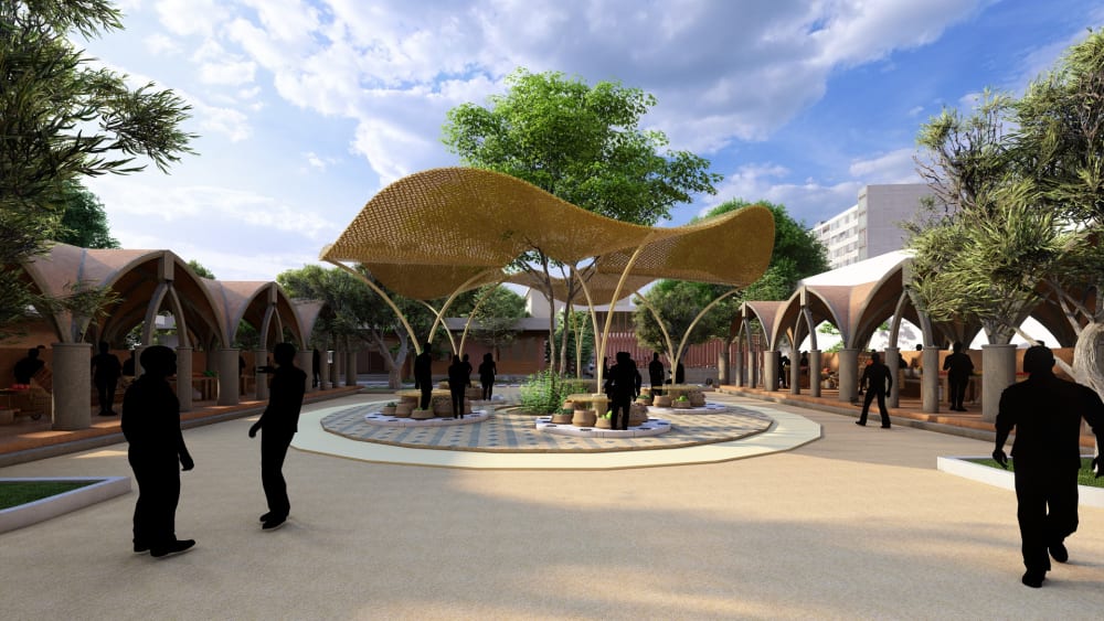 Mankavu Market - Urban Design