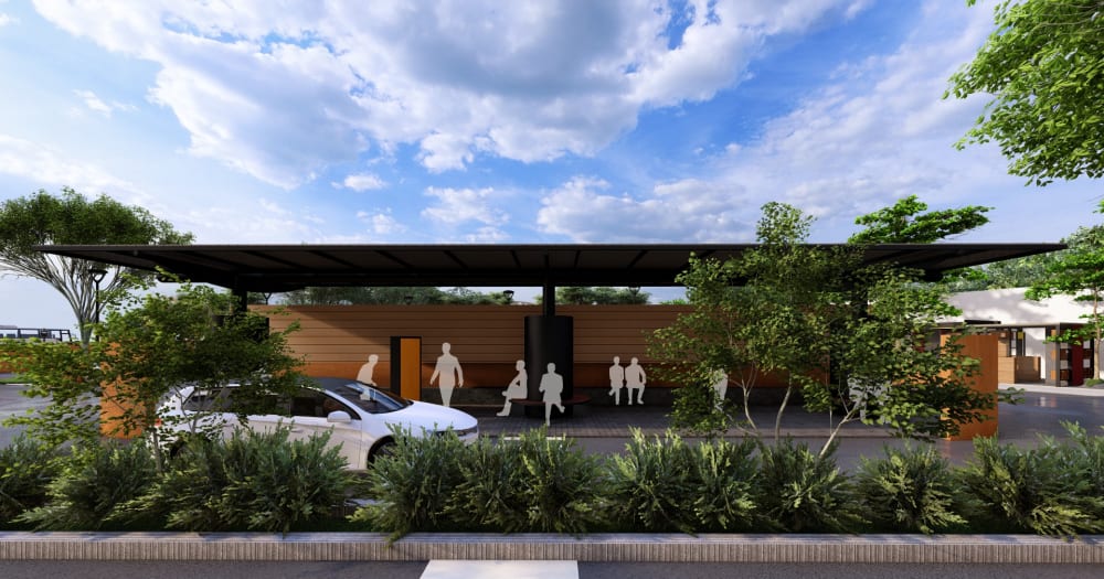 Cherpulasseri Bus Terminal - Urban Design