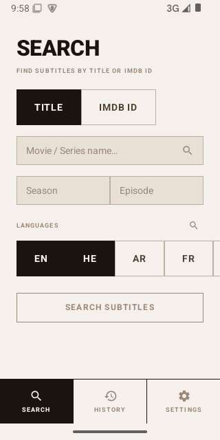 Subtitle Translator