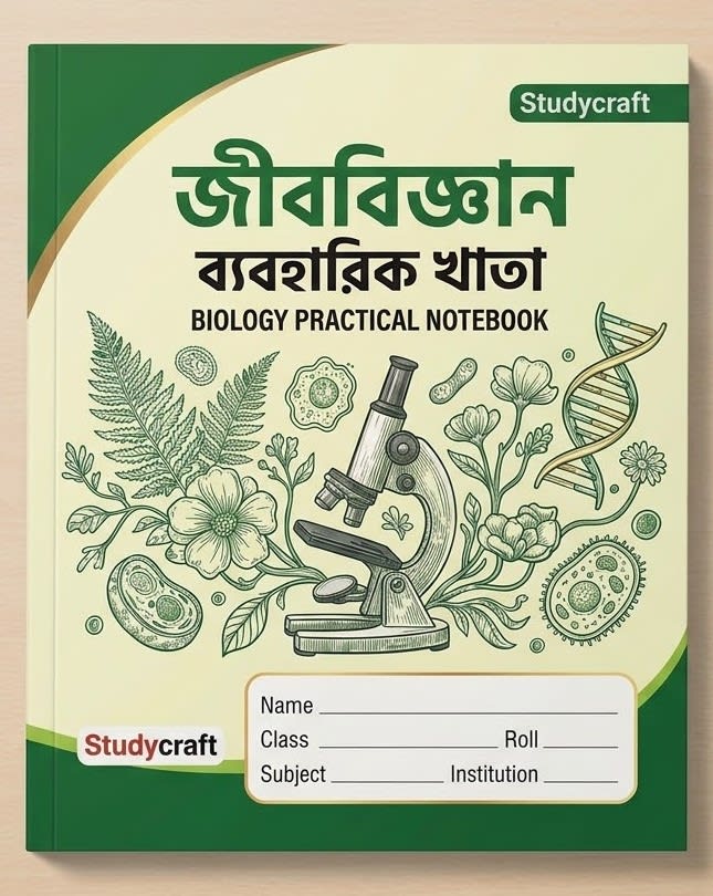 SSC Biology Readymade Practical Khata (Drawing & Writing)