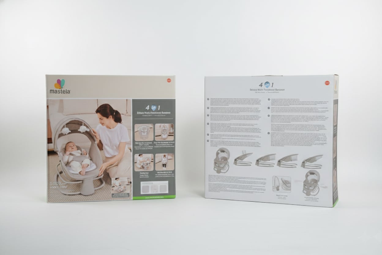 MASTELA Deluxe Multifunctional Bassinet 4 in 1