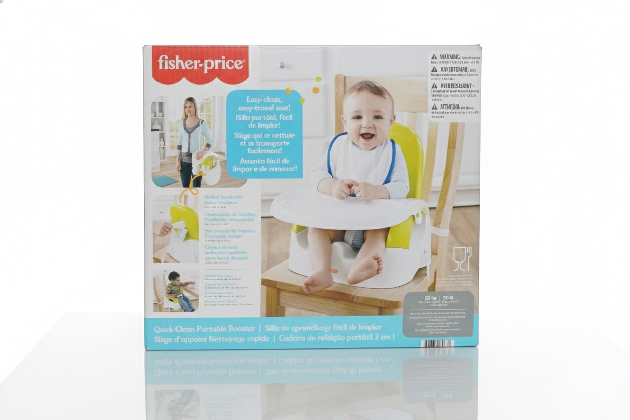 FISHER PRICE Quick-Clean Portable Booster
