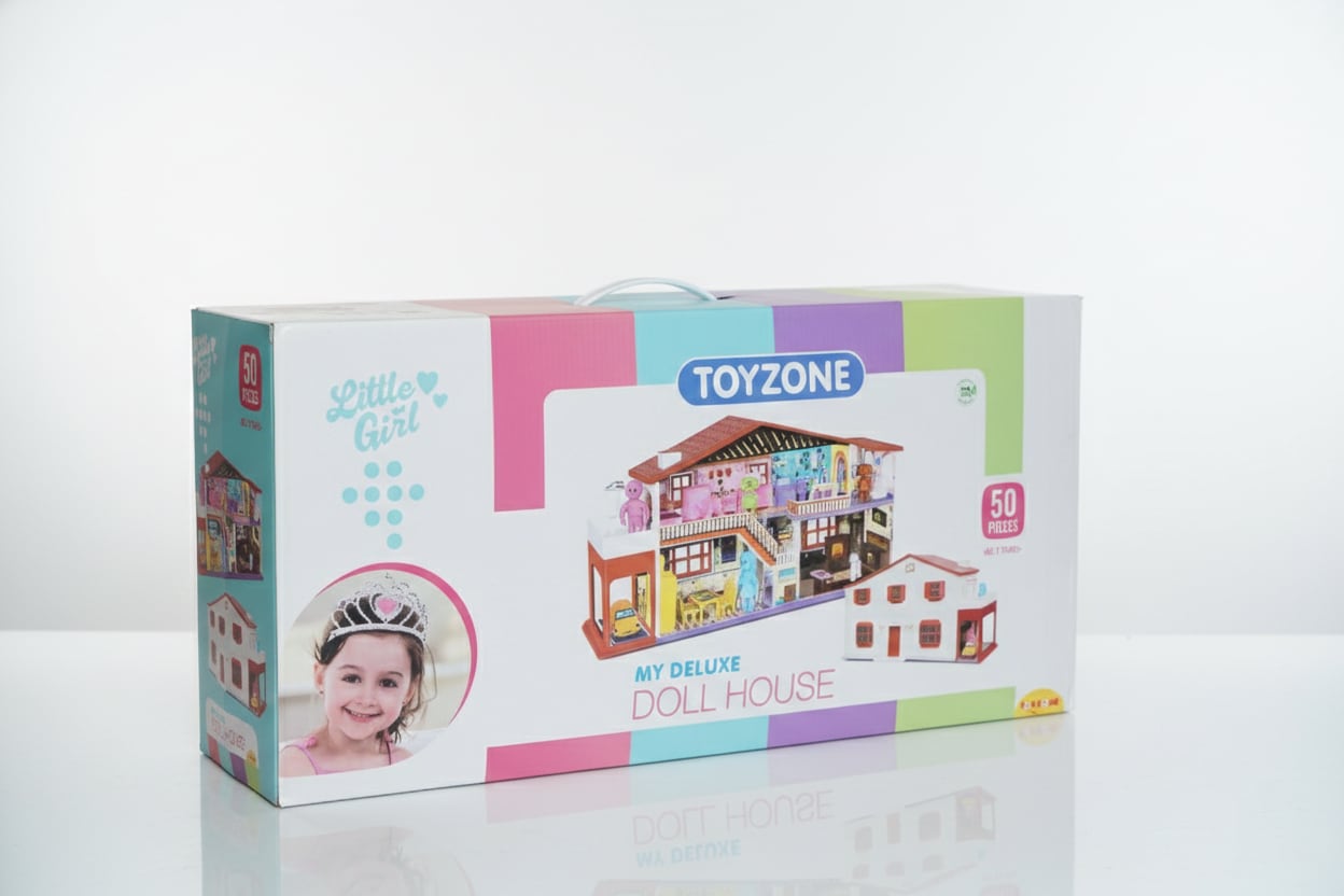 LITTLE GIRL My Deluxe Doll House