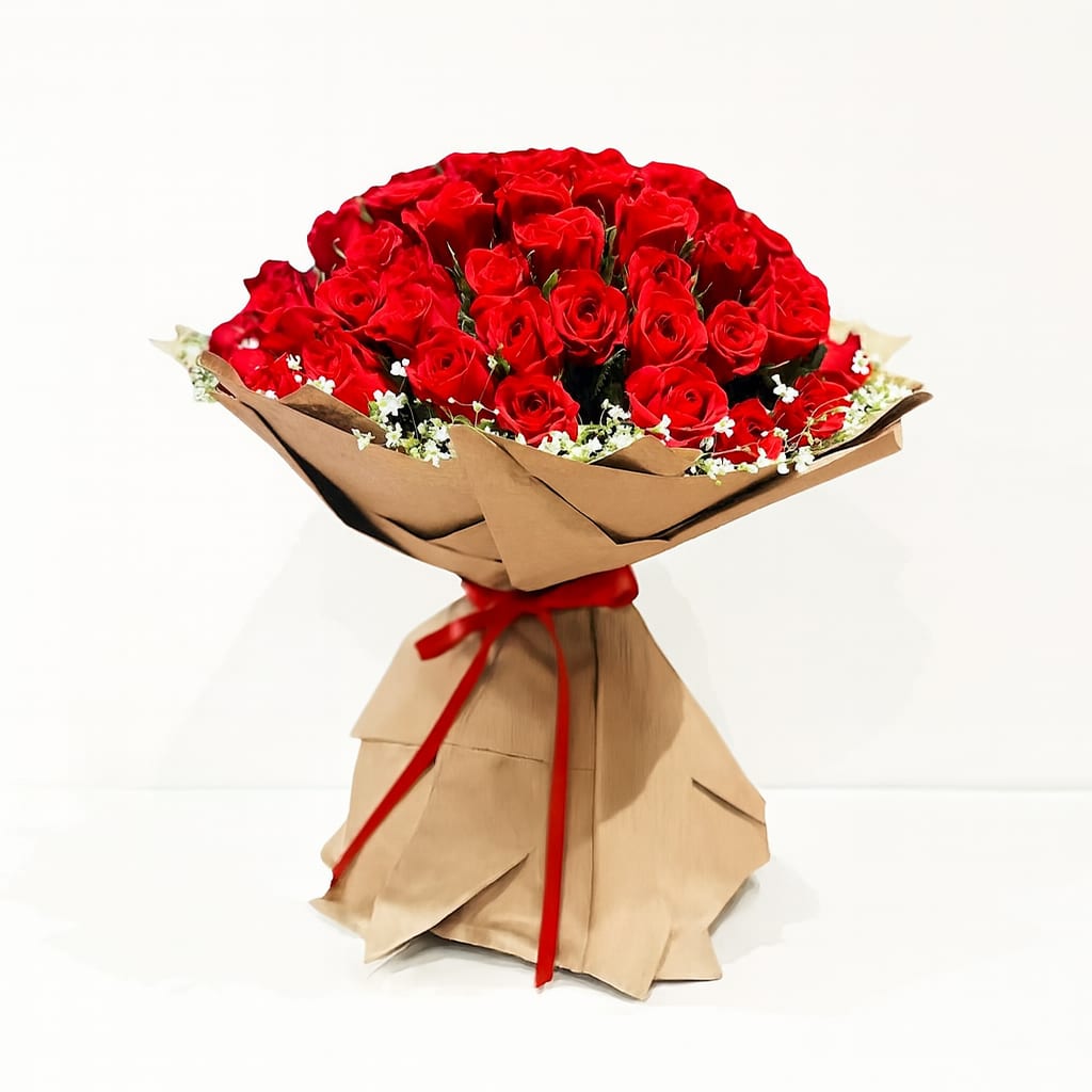 Grand 100 Red Roses Bouquet
