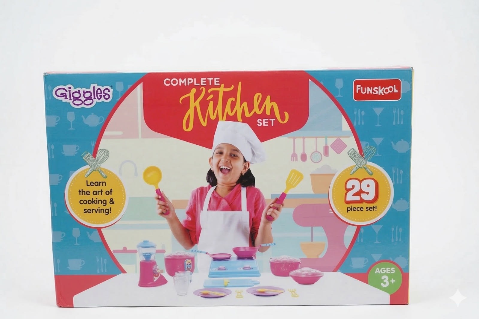 FUNSKOOL Complete Kitchen Set