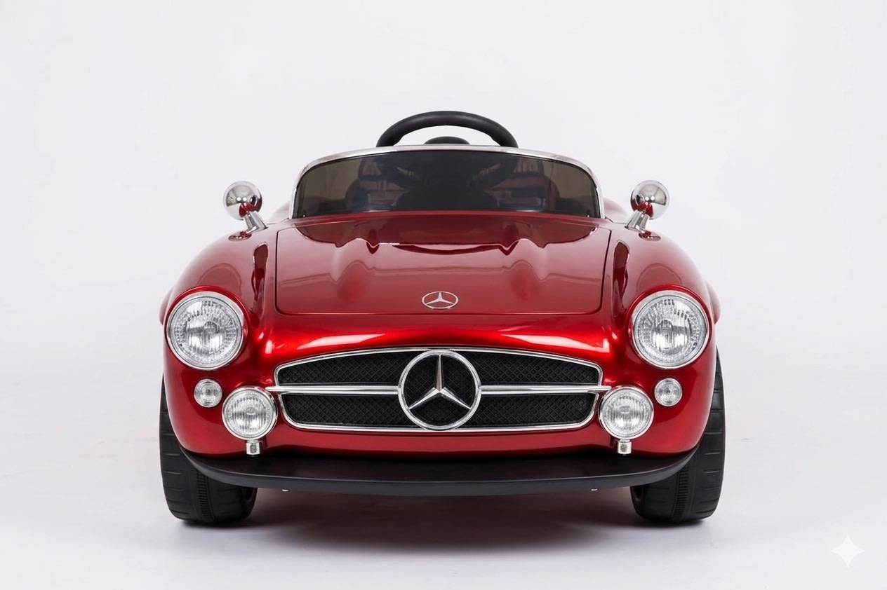 Kids Vintage Mercedes-Benz Ride-On Sports Car AMBI