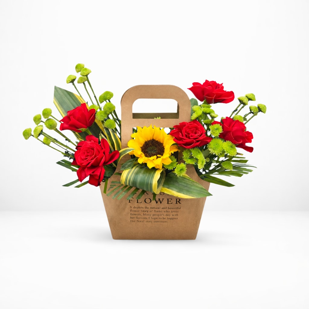 Garden-Fresh Artistic Tote