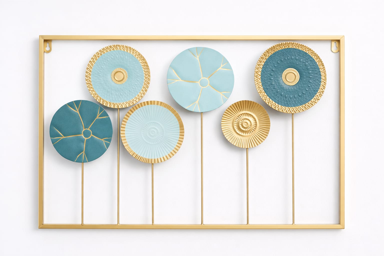 Decorative Metal Plate Wall Art