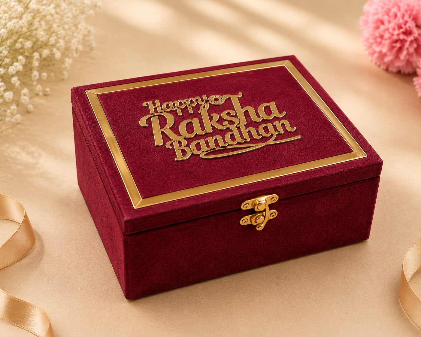 Royal Velvet Rakhi Hamper