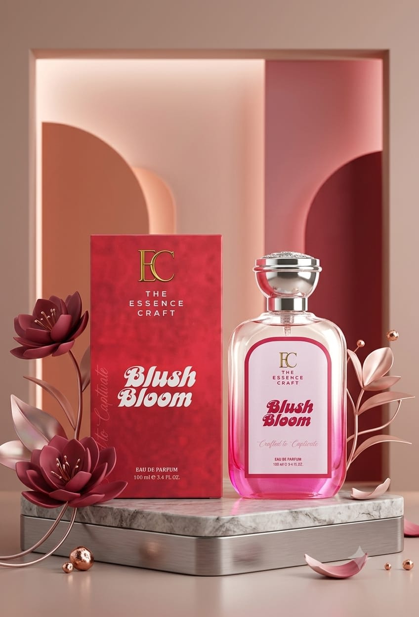 The Essence Craft Blush Bloom Eau De Parfum for Women (100 ml)