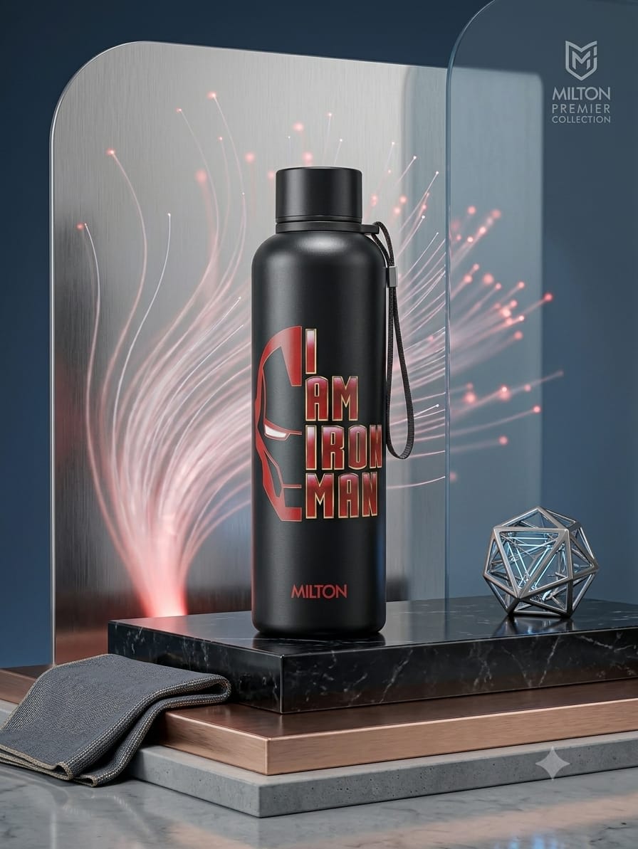 Milton Marvel Premier Collection Iron Man Thermosteel Bottle (750 ml)