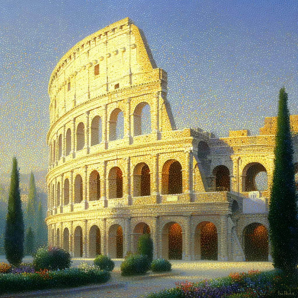 Dots Art Landmarks2 12