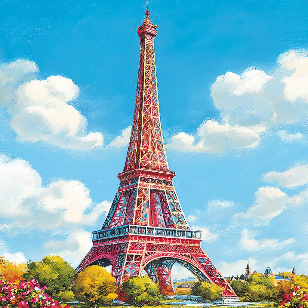 Paris Color Book Landscape 1