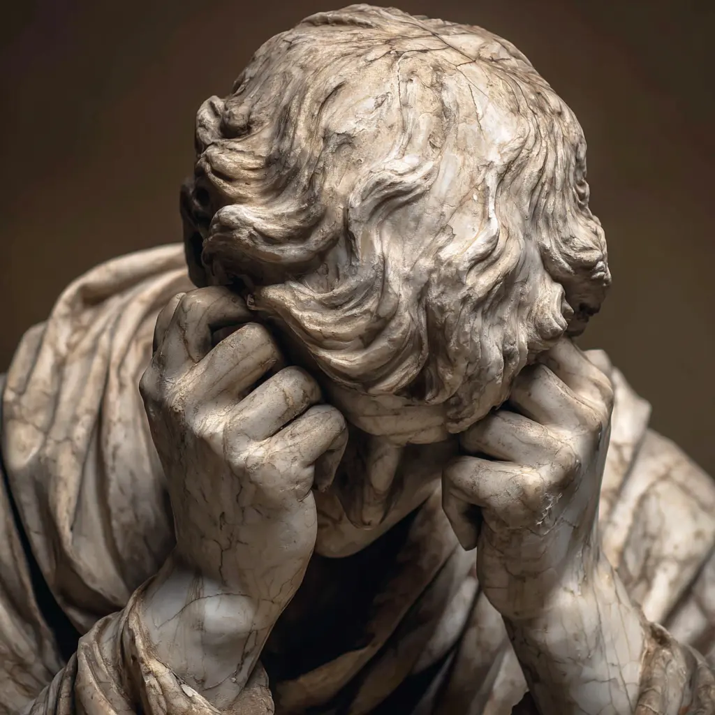 Baroque Marble Sculptures 1