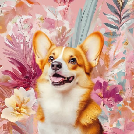 Floral Animals