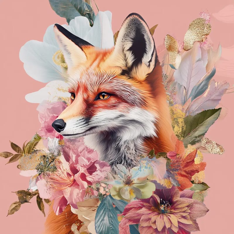Floral Animals 13