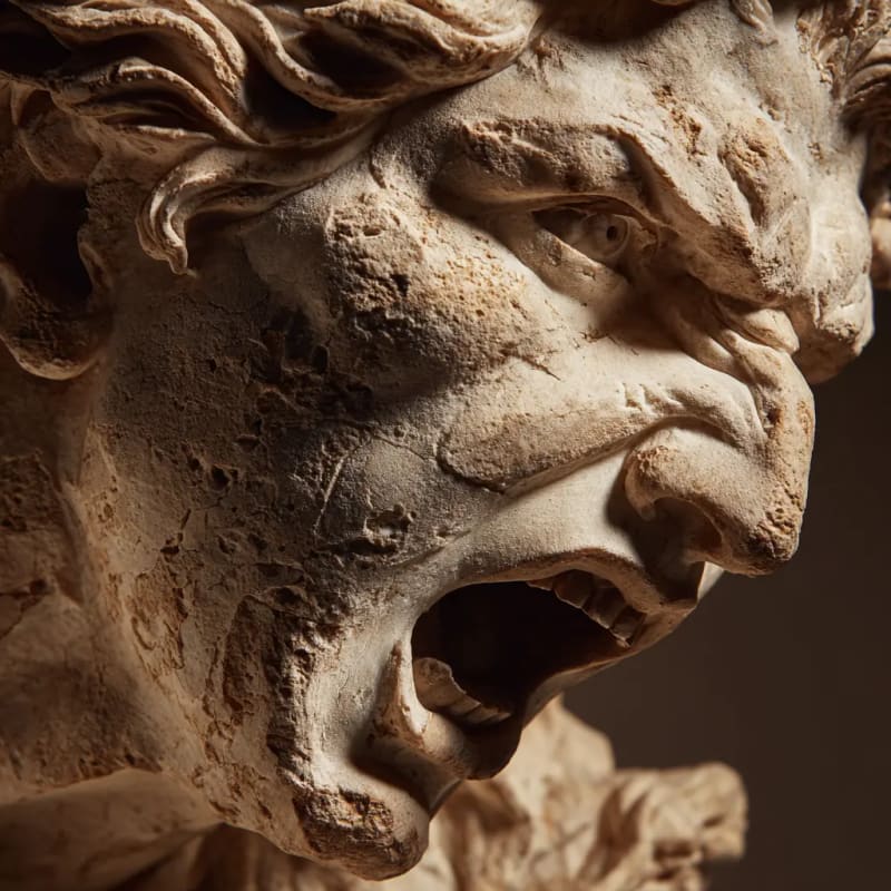 Baroque Marble Sculptures 2