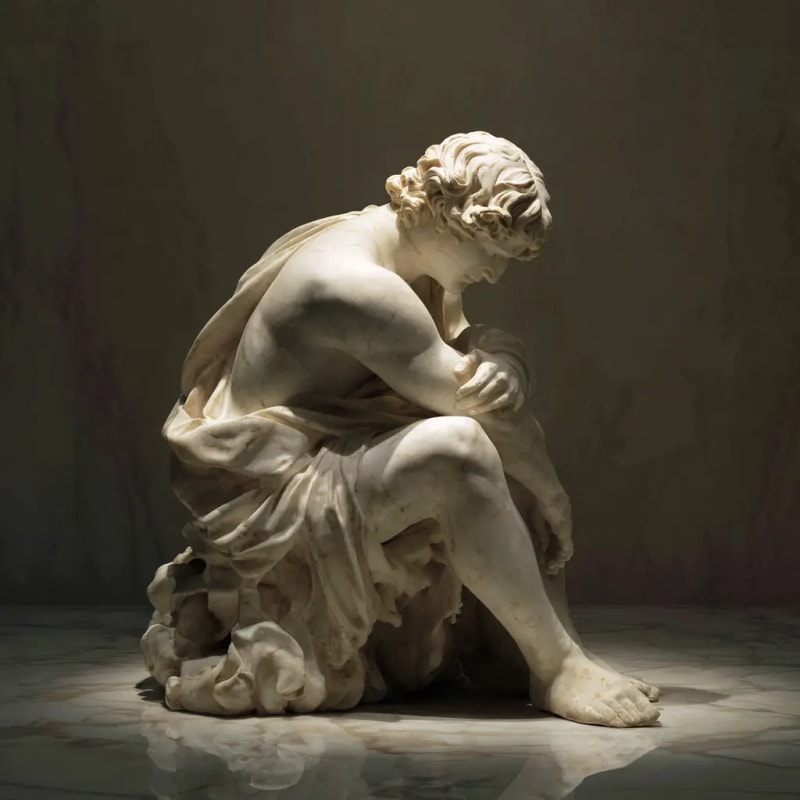 Baroque Marble Sculptures 4