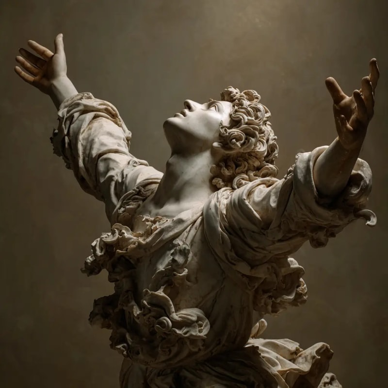 Baroque Marble Sculptures 5