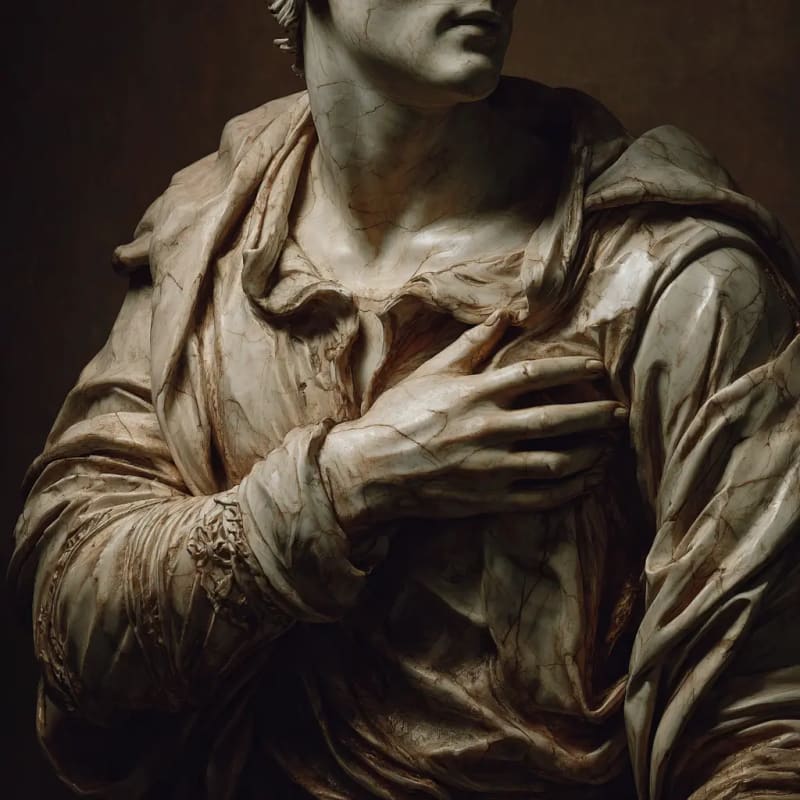 Baroque Marble Sculptures 8