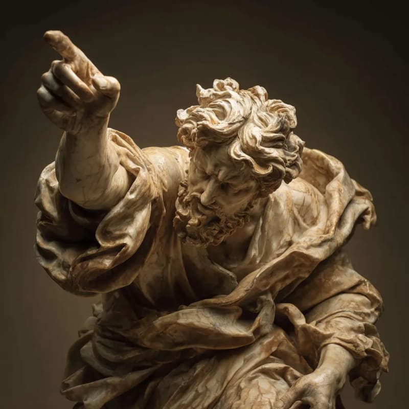 Baroque Marble Sculptures 10