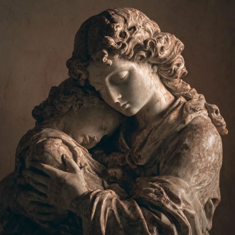 Baroque Marble Sculptures 11
