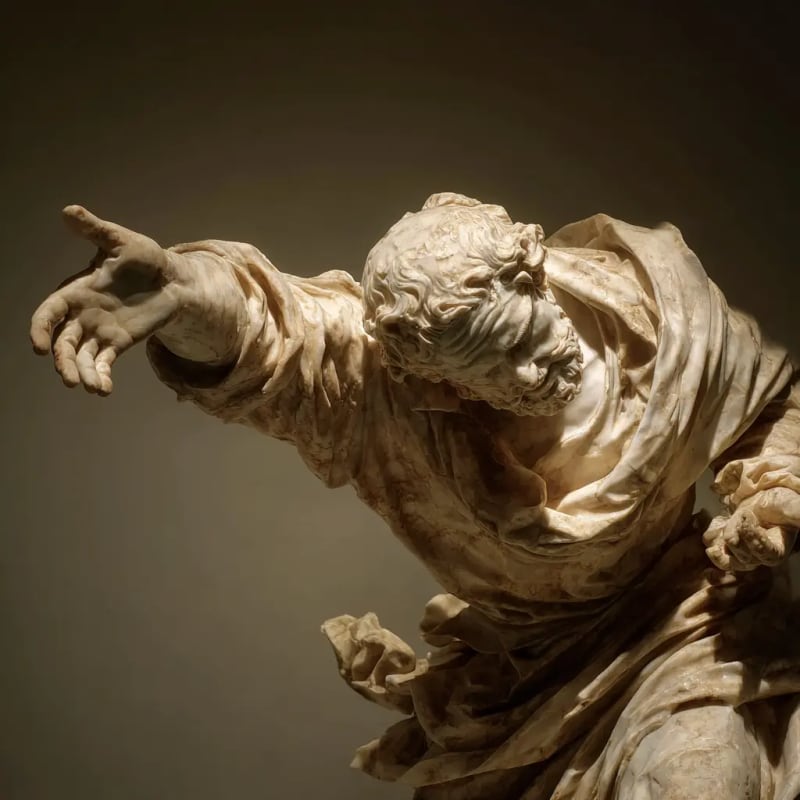 Baroque Marble Sculptures 12
