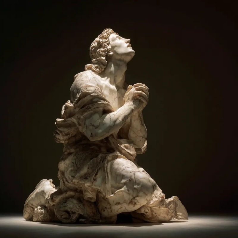 Baroque Marble Sculptures 14