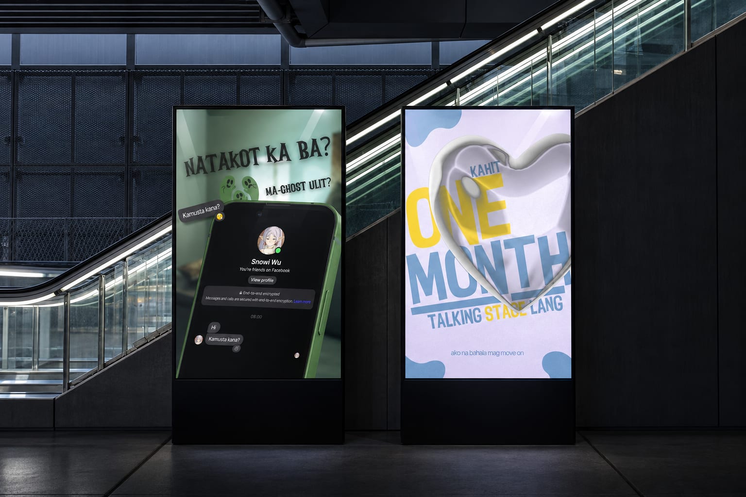 Personal graphic design experiments with typography, images, and color — gallery image 5