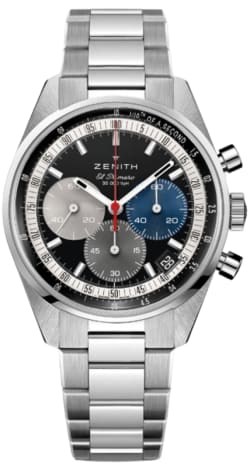 Zenith El Primero Chronomaster Open Grande Date Silver Dial