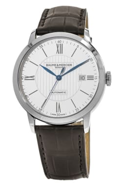 Baume Mercier Clifton Club Automatic Chronograph Black Dial Steel Men s Watch 10435