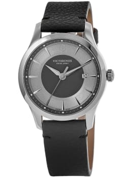 Victorinox Swiss Army Heritage Quartz Black Dial Leather