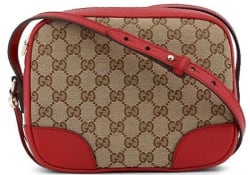 Gucci Red Leather Soho Women's Crossbody Bag 598211 A7M0G 6523