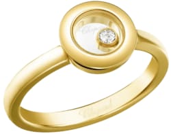 Chopard Happy Hearts 18K Rose Gold, Diamond and Carnelian
