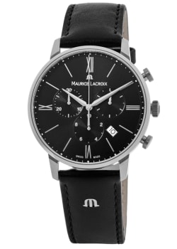 Maurice Watch Men\'s Lacroix Automatic Dial Grey Titanium Chronograph Aikon AI6038-TT032-330-1