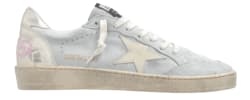 Golden Goose Purestar White Star and Navy Heel Tab Women's