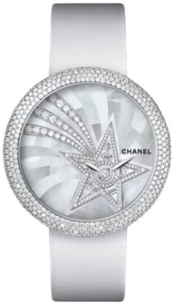 chanel diamond watch