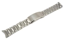 Michele 18mm Violet Quilted Leather Strap with Buckle Michele 18mm Violet Quilted Leather Strap with Buckle