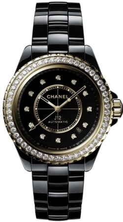 Chanel Monsieur Limited Edition Black Dial Rose Gold Black