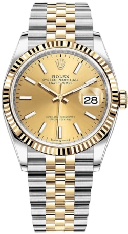 Rolex Datejust Oyster, 31 mm, yellow gold, M278278-0030