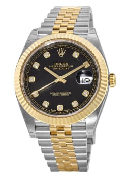 Rolex Sky-Dweller Black Dial Gold Bezel Steel Band Men's Rolex Sky-Dweller Black Dial Gold Bezel Steel Band Men's