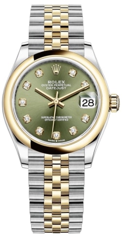 Rolex Datejust 36 watch: Oystersteel and yellow gold - m126233-0025