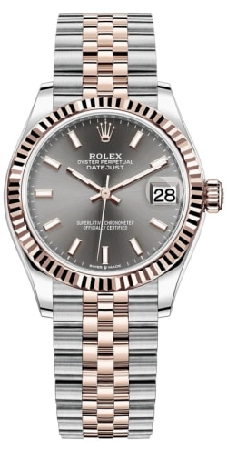 Rolex Datejust 36 watch: Oystersteel and Everose gold - m126231